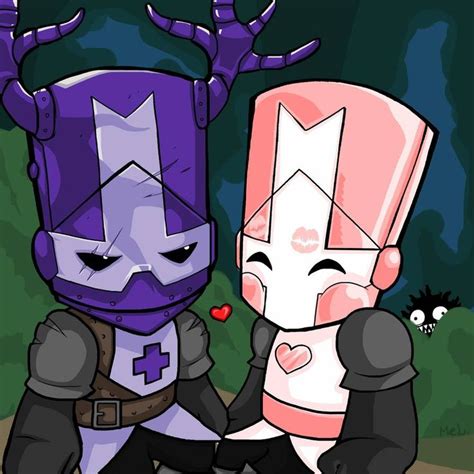 Castle Crashers - Purple Knight and Pink Knight by MelSpontaneus on DeviantArt | Castle crashers ...