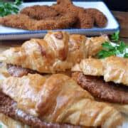 Honey Butter Fried Chicken Croissant Sandwiches - Great Grub, Delicious Treats