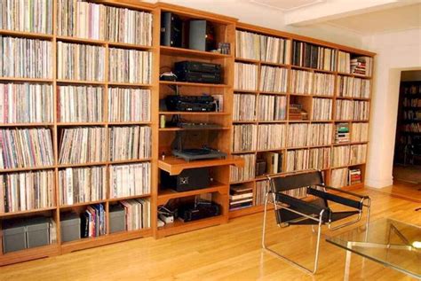 60 awesome ideas vintage library (22) | Record album storage, Album storage, Record room