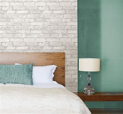 Brick Wallpaper Bedroom