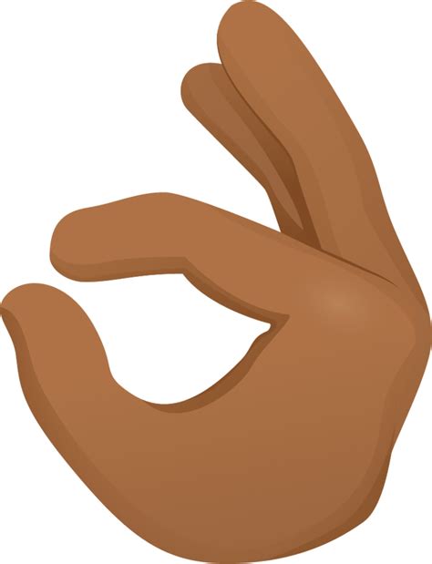 "Ok hand skin 4 emoji" Emoji - Download for free – Iconduck