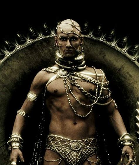 Rodrigo Santoro as Xerxes in 300 (2006) Rodrigo Santoro, North By Northwest, 300 Movie, Movie Tv ...