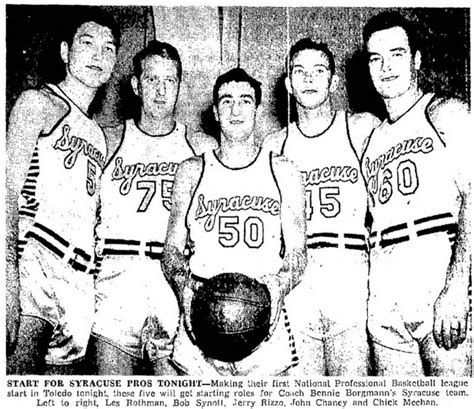 Peach Basket Society: 1946-47 Syracuse Nationals (NBL)