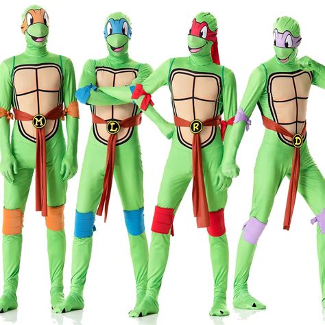 NOWCOS Teenage Mutant Ninja Turtles Adult Costumes Cosplay role playing ...