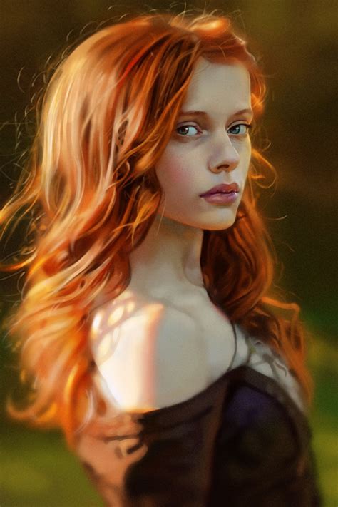 Ginger by Deathstars69 Beautiful Red Hair, Beautiful Redhead, Rpg Character, Character Portraits ...