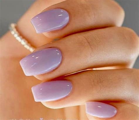 Lovely lavender | Purple acrylic nails, Lilac nails, Lavender nails