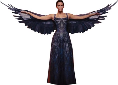 Katniss Everdeen Mockingjay Dress MQ PNG by ViggoBarnes on DeviantArt