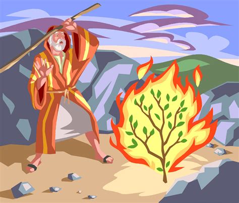 Moses clipart burning bush, Moses burning bush Transparent FREE for download on WebStockReview 2024