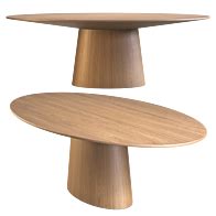 OM Dining table KRISTIE mebel Column - Table - 3D model