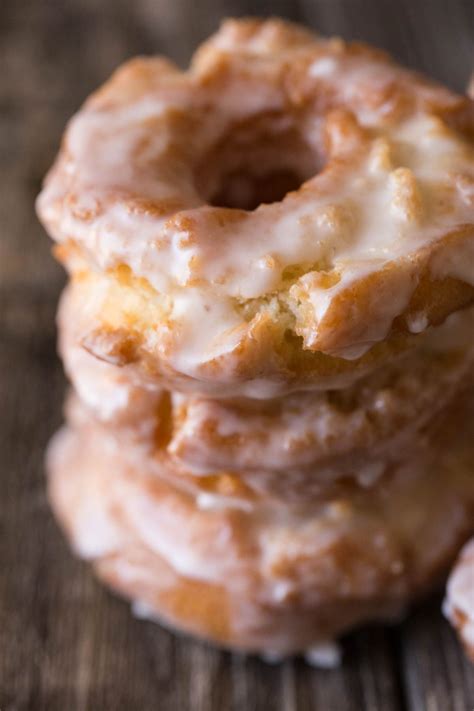 These Old Fashioned Buttermilk Donuts are all about the texture. They are soft and cakey on the ...