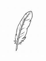 Feathers coloring Pages sketch template
