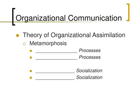 PPT - Chapter 10: Organizational Communication PowerPoint Presentation ...