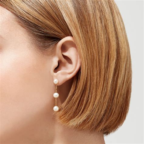 Effy 14K Yellow Gold Cultured Fresh Water Pearl Drop Earrings | effyjewelry.com
