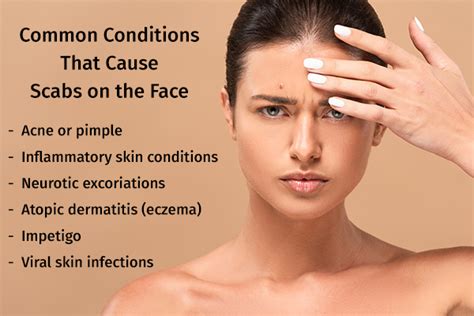 What Causes Scabs on Face and How to Treat Them