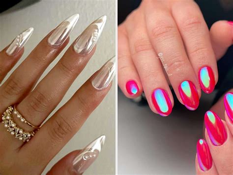 Chrome Nail Designs 2024 - Etty Olympe