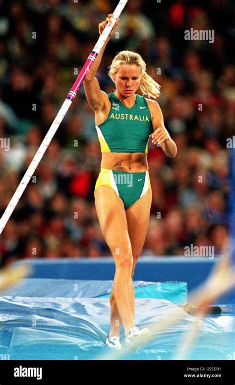 Sydney 2000 Olympics - Athletics - Women's Pole Vault - Final Stock Photo, Royalty Free Image ...