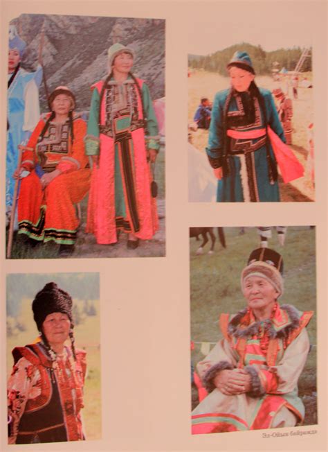 Traditional costumes and ornaments of Altai peoples - Ongudai district ...