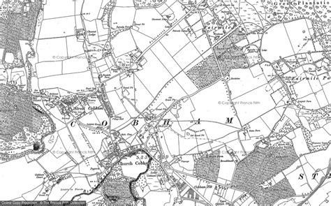 Old Maps of Cobham, Surrey - Francis Frith