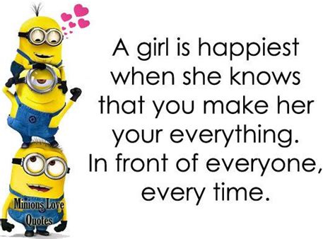 Minions Love Quotes | Minion love quotes, Minions love, Minions humor