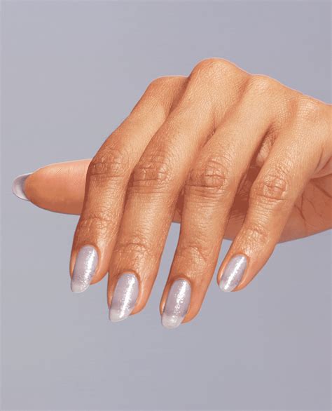 OPI®: Shop Snatch'd Silver - Nail Lacquer | White Glitter Nail Polish