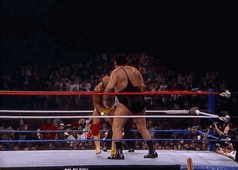 When Hulk Hogan slammed Andre the giant, | TigerDroppings.com