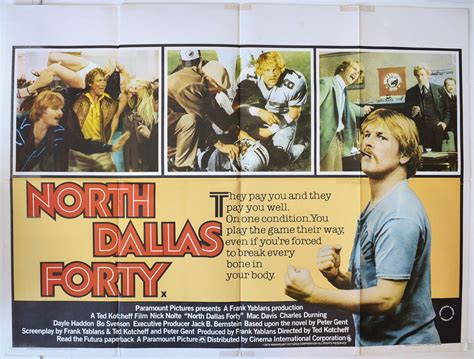 North Dallas Forty - Original Cinema Movie Poster From pastposters.com British Quad Posters and ...