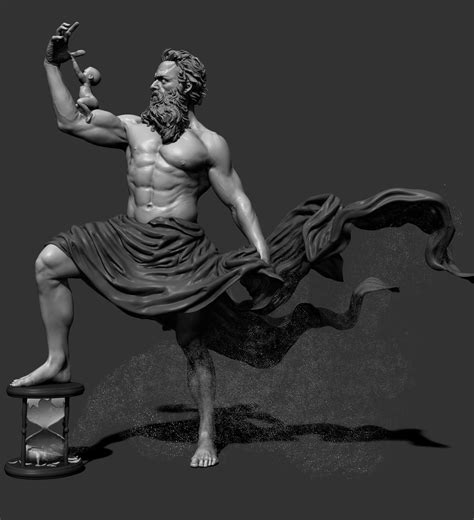 ArtStation - Cronus, Daniele Danko Angelozzi Cronus Greek Mythology ...