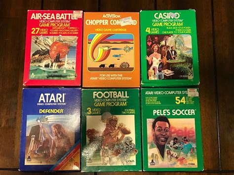 Details about Lot Of 11 Atari 2600 Games All in Fair Condition Tested ...