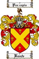 Reade Family Crest Reade Coat of Arms - Tradebit