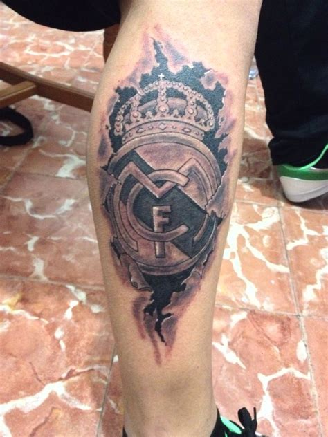 Real madrid logo tattoo 2021