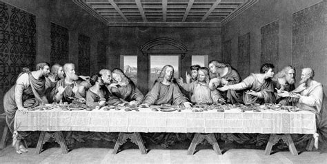 The Last Supper Drawing by Leonardo Da Vinci - Pixels