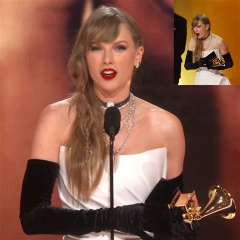 Grammys 2024 Taylor Swift Speech - Joby Rosana