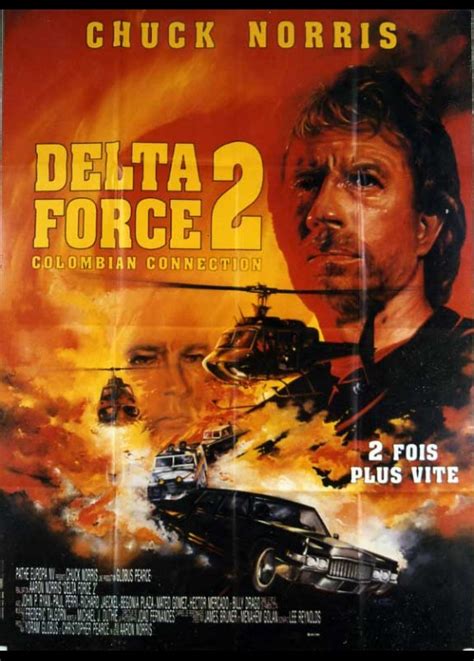 affiche DELTA FORCE 2 Aaron Norris - CINESUD affiches cinéma