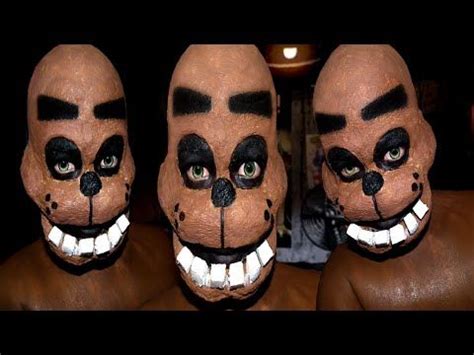 Freddy Fazbear (Five nights at freddy's) Makeup Totally Trying this | Freddy fazbear, Halloween ...