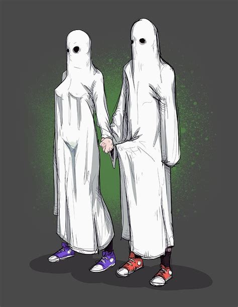 Teenage Ghosts Drawing by Ludwig Van Bacon | Pixels