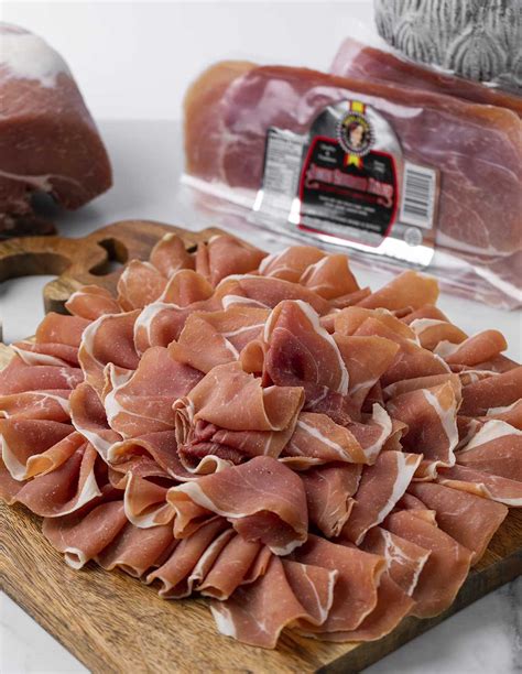 Domestic Serrano Ham Sliced 8oz - Domestic Serrano Ham Sliced ...