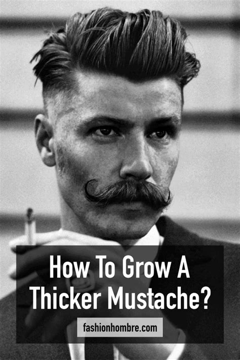 How To Grow a Thicker Mustache? – 7 Proven Tips