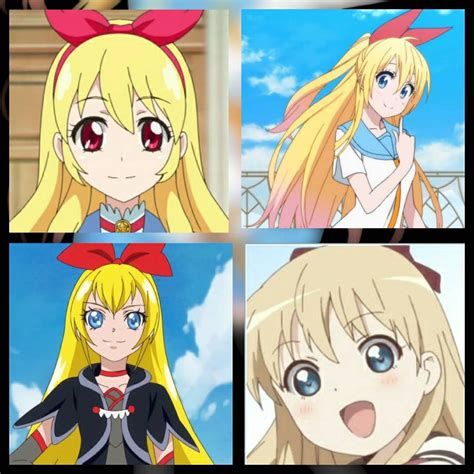 Anime Girls with Blonde Hair and Red Bow by ShugoandRigel on DeviantArt