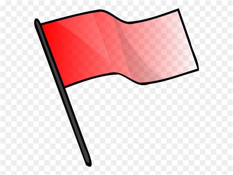 Red Flag Clip Art Free Vector - Racing Flag Clipart - FlyClipart