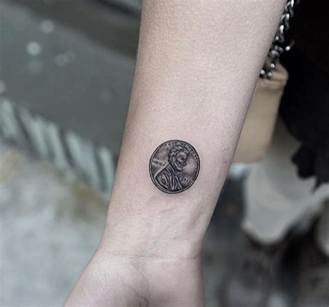 Penny for your thoughts | Penny tattoo, Tattoos, Sleeve tattoos