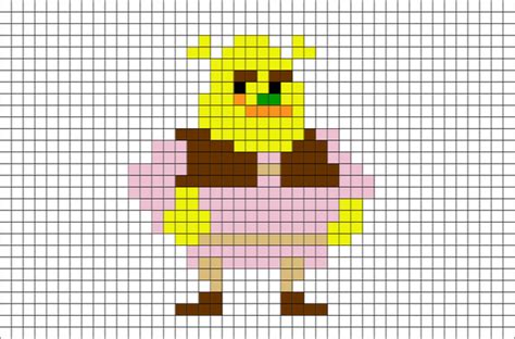 Shrek Pixel Art – BRIK