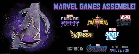 Avengers: Endgame content updates arrive across Marvel mobile games