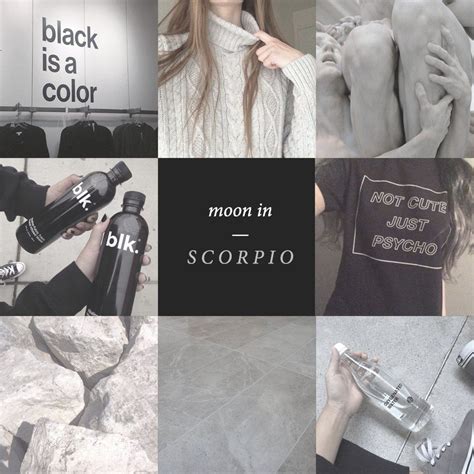 Aesthetics for Scorpio // Moon | Scorpio moon, Zodiac aesthetic, Scorpio