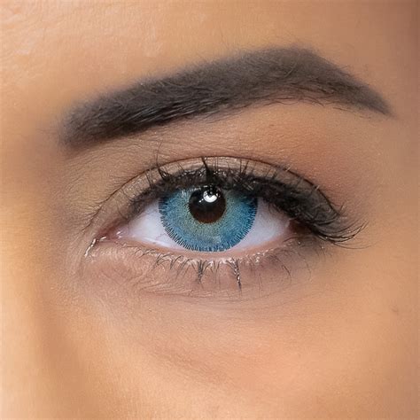 Natural Blue Eye Contacts - Natural Dream Ice Blue | MyColorLenses®