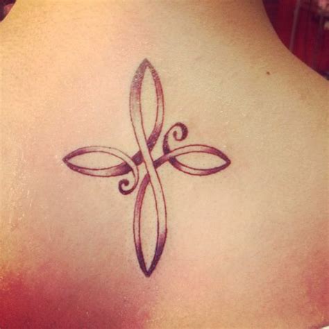 Infinity Cross Tattoos - cross around an infinity symbol that makes the basis of a ... : An epic ...