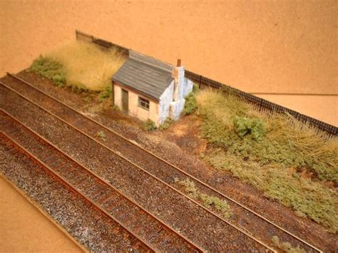 Small N Gauge Diorama for Model Railway Enthusiasts