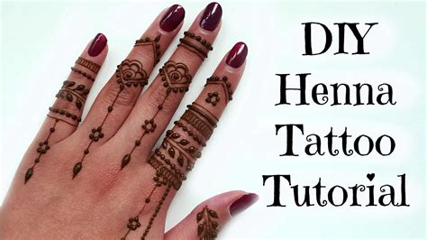 Simple Cute Henna Tattoo Designs