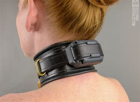 DSG - Leather Shock Collar Wide - Discerning Specialist