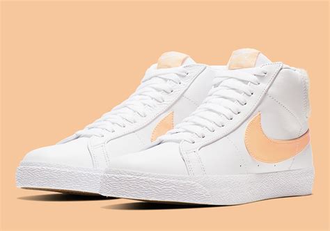 Nike SB Blazer Mid White Gold CJ6983-102 Release Info | SneakerNews.com