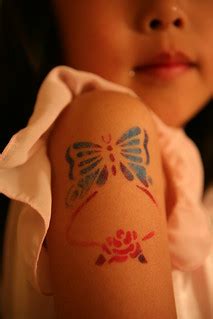 Butterfly Tattoo | of course it's not perm color. | Tommy Wong | Flickr